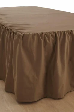 Clearance Ellos Home Sengekappe Juliette Loose Fit Lysebrun