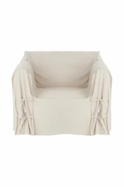 Clearance Ellos Home Sofabetræk Tora til lænestol Beige