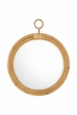 Best Ellos Home Spejl Bemore Ø 60 cm Natur
