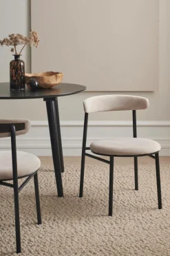 Sale Ellos Home Stol Doggi 2-pak Beige velour