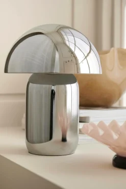 Best Ellos Home Ted genopladelig bordlampe Krom