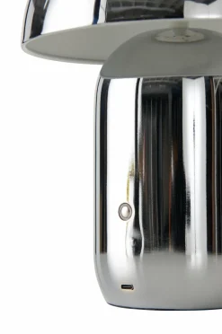 Best Ellos Home Ted genopladelig bordlampe Krom