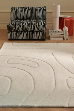 Best Ellos Home Uldgulvtæppe Corunna Hvid