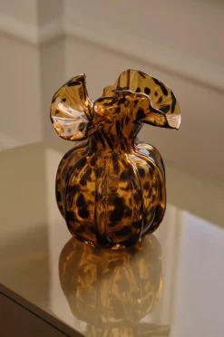 Ellos Home Vase Leo højde 24 cm Gul