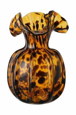 Ellos Home Vase Leo højde 24 cm Gul