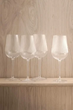 Best Ellos Home Vinglas Vanity 4-pak Transparent