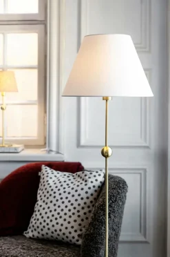 Discount Globen Lighting Lampeskærm Sigrid ⌀ 40 cm Hvid