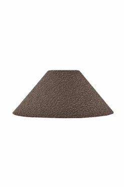 Clearance Globen Lighting Lampeskærm Iris 45 Mokka bouclé