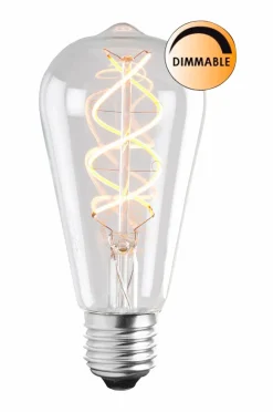Clearance Globen Lighting Pære LED Soft Filament Dæmpbar Uniterm E27 Klar