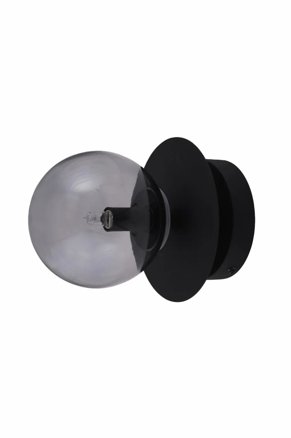 Best Globen Lighting Væglampe/Plafond Art Deco IP44 Black/smoke