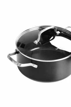 Clearance GreenPan Kasserolle sæt 3 Sort