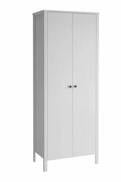 Discount Hanah Home Garderobe Vargas Struktur af hvidt træ