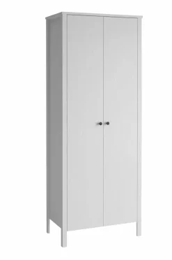 Discount Hanah Home Garderobe Vargas Struktur af hvidt træ
