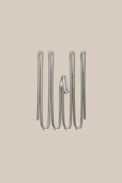 Clearance Hasta Glidekrog 4-finger Sølv