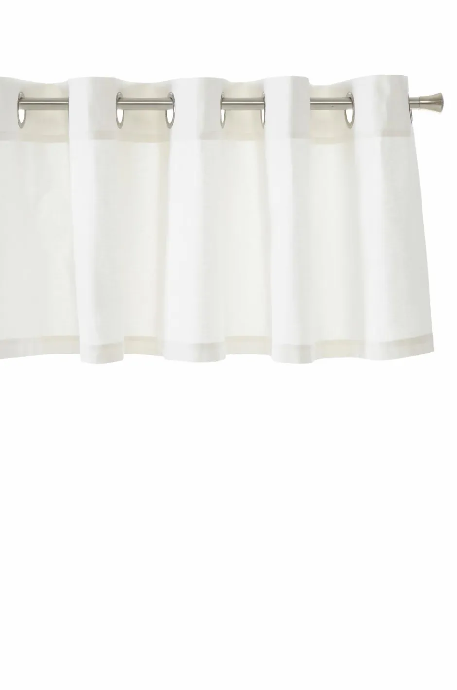 &Home Kappe med sejlringe Offwhite