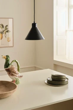 &Home Loftlampe Noah Sort