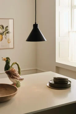 &Home Loftlampe Noah Sort