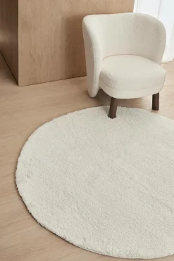 Clearance &Home Ryatæppe Lugo Round Hvid
