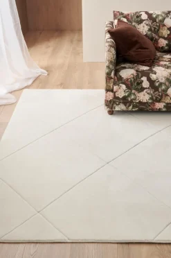 Discount &Home Tæppe Paterna Hvid
