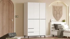 New Homitis Garderobe-Calpin hvid