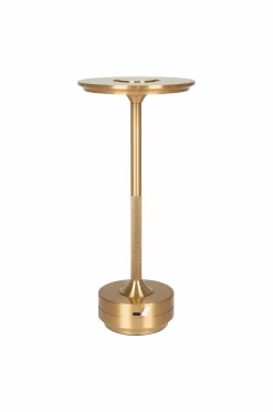 Best House Nordic LED-bordlampe Lyneham Messing