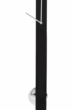 Best KARE Design Vægklokke Pendel Sort/nikkelpletteret messing