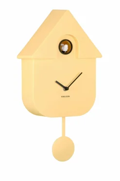 Sale Karlsson Vægur Modern Cuckoo Blød gul