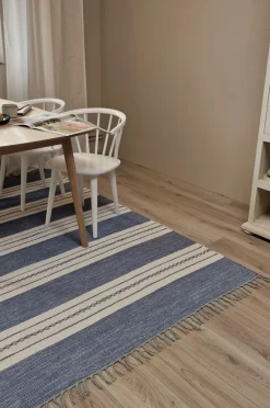 Best KM Home Bomuldstæppe Sund Lyseblå