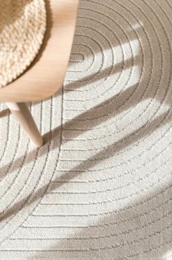 Best KM Home Fladvævet tæppe Hawaii Creme