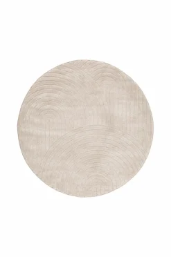 Discount KM Home Luvtæppe Genova Zen rund Linned