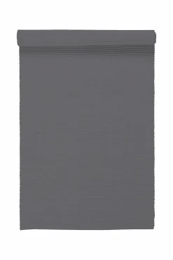 Best Linum Løber Uni 45x150 cm Granite Grey
