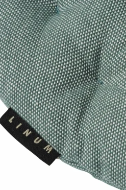 Clearance Linum Sædehynde Pepper Ø 37 cm Dark Grey Turquoise