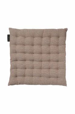 Clearance Linum Siddehynde Pepper 40x40 cm Dark Mole Brown