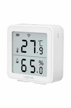 Online LogiLink Smart temperatur- og fugtighedssensor Wifi Tuya No color