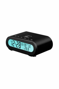 Outlet LogiLink Urradio med temperatur/luftfugtighed - USB-C/batteristrøm No color