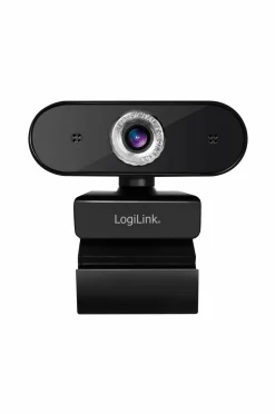 Clearance LogiLink Webkamera HD 1080p med indbygget mikrofon