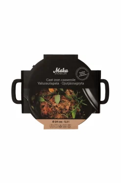 Clearance Maku Kitchen Life Støbejernsgryde 5,2 L No color