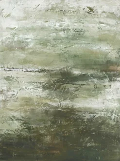 Best Malerifabrikken Design Painting / For Life / 90x120 Cm / Egetræsramme Grøn