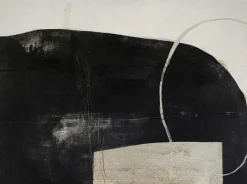 Hot Malerifabrikken Design Painting / Of Stone / 120x90 Cm / Egetræsramme Sort