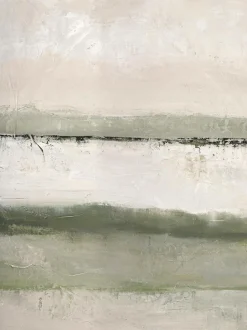 Malerifabrikken Design Painting / Outlandish / 90x120 Cm / Sort ramme Grøn
