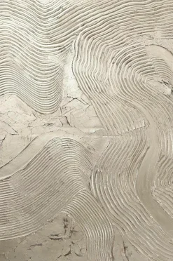 Hot Malerifabrikken Design Maleri / Metallic / 90x120 Cm Silver