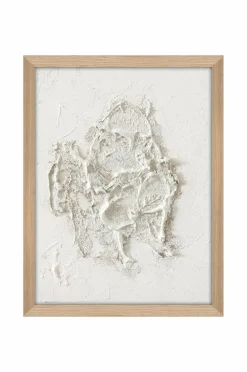 Malerifabrikken Beach / 30x40 Cm / Egetræsramme White