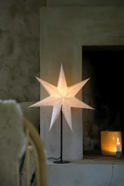 Best Markslöjd Bordstjerne Livia 1L 45cm Hvid/sort