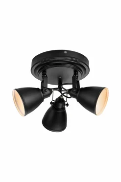 Outlet Markslöjd Fjällbacka Loft 3L, IP44 Black mdf/metal