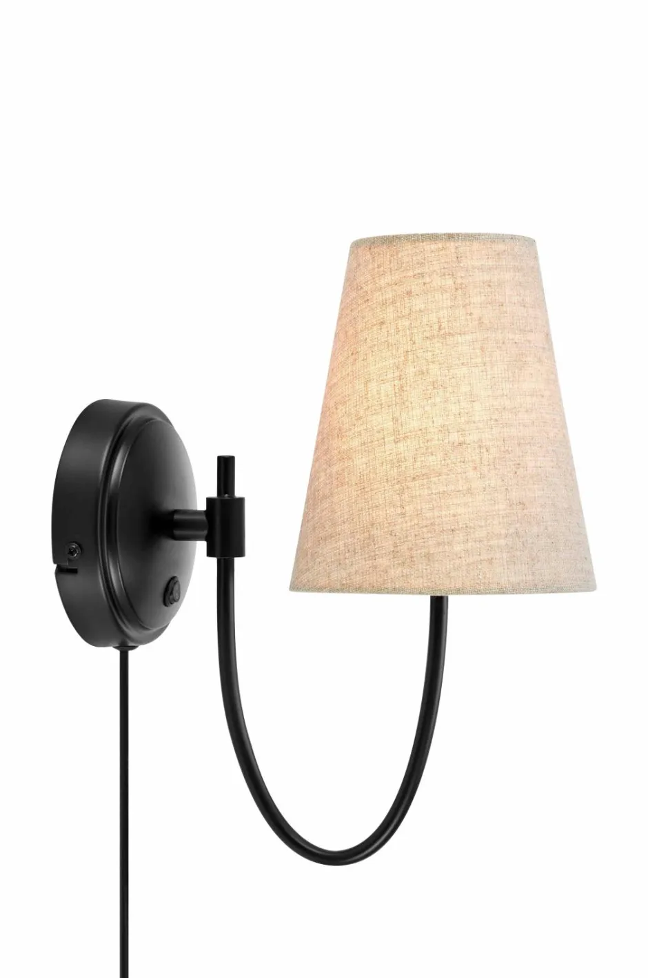 Best Markslöjd Væglampe Amar Beige/sort