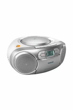 New Philips Boombox CD/FM-radio/kassett No color