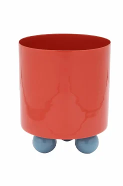 Clearance Present Time Plantekrukke Double Funky Small Knaldrød og klassisk blå