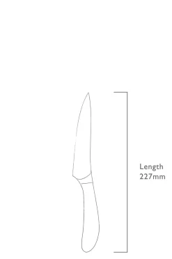 Best Robert Welch Køkken/værktøjskniv Signature 12cm/ 4.5 Sort/stål