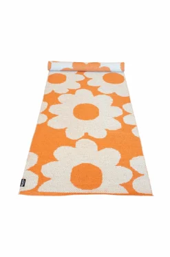 Hot Rotor design Tæppe Flora Orange
