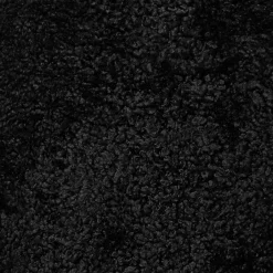 Discount Skinnwille Fåreskind Curly Dobbelt 001001black